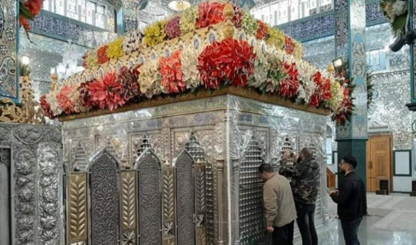 عکس قاسم سلیمانی در کربلا