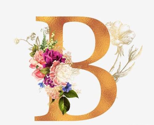 عکس نوشته انگلیسی b