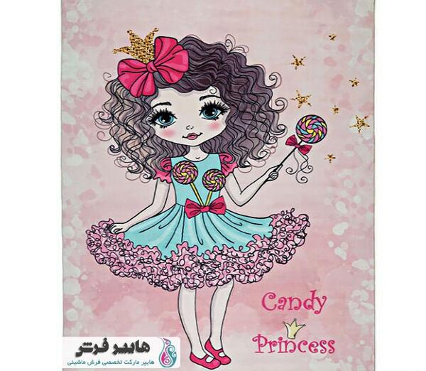 عکس نقاشی دختر آبنباتی