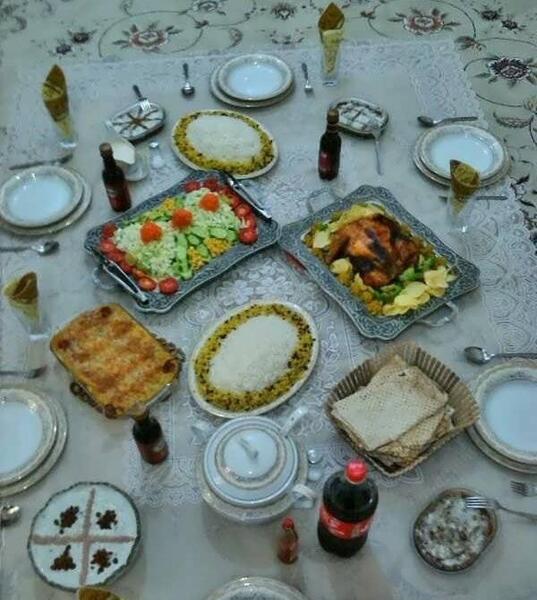 عکس غذا زیبا