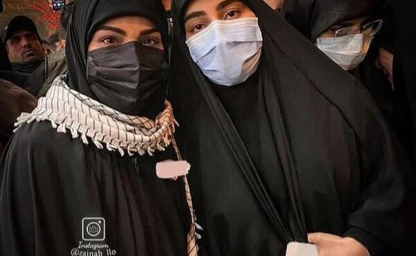 عکس خواهر قاسم سلیمانی
