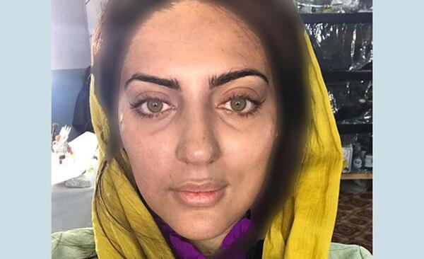 عکس هلیا جلیل نژاد بدون ارایش