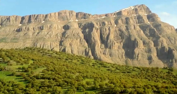 عکس مهراب کوه اب قره سو دلفان لرستان