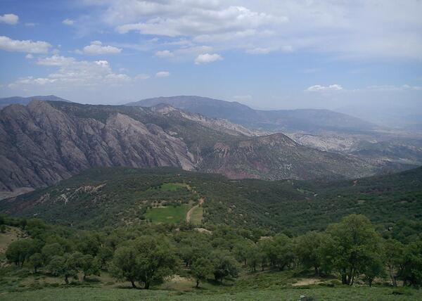 عکس مهراب کوه اب قره سو دلفان لرستان