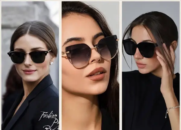 عکس دختر شیک با عینک دودی