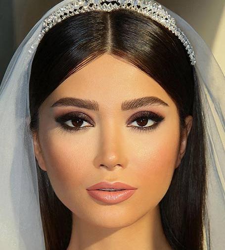 عکس عروس چشم مشکی