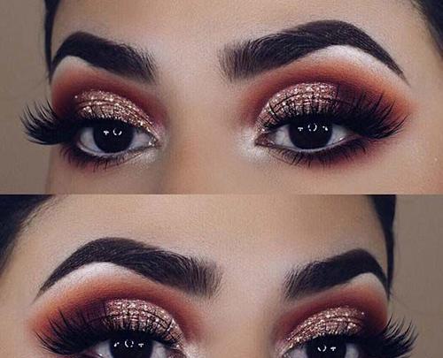 عکس عروس چشم مشکی