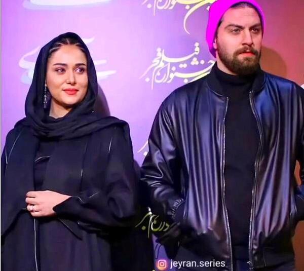 عکس پریناز ایزدیار و فرزندش