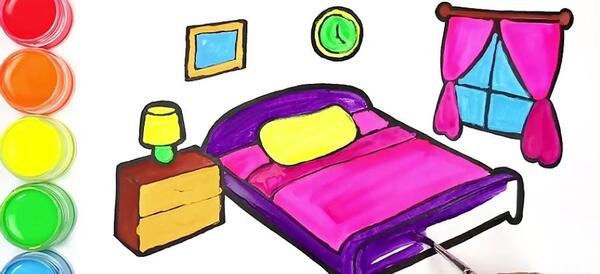 عکس نقاشی اتاق