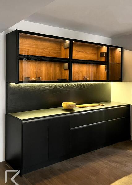 عکس ایده جدید برای کابینت آشپزخانه