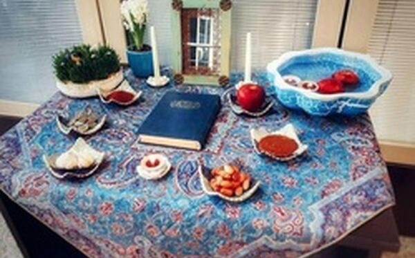 عکس ایده برای سفره هفت سین کاردستی