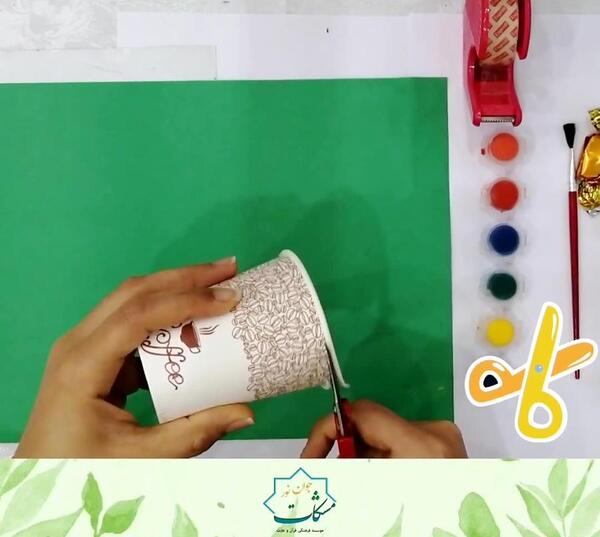 عکس ایده برای سفره هفت سین کاردستی
