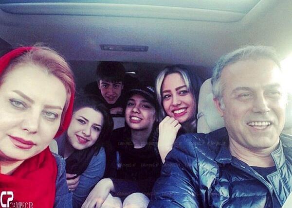 عکس دانیال حکیمی وهمسرش وفرزندانش