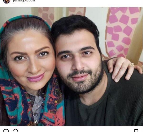 عکس دوست پسر پریسا
