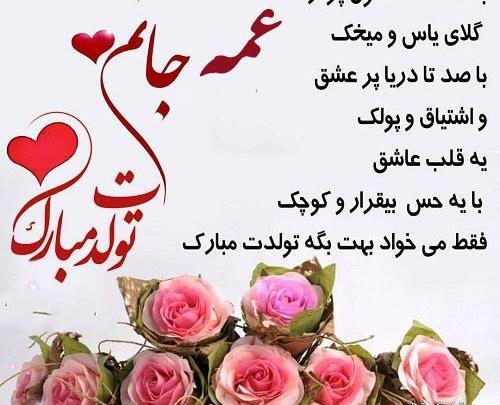 عکس نوشته عمه و برادرزاده