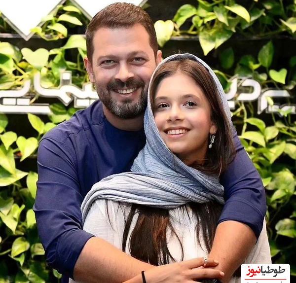عکس پژمان بازغی و مادرش