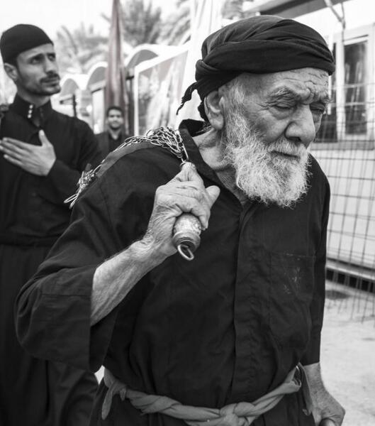 عکس امام حسین پیر
