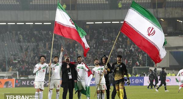 عکس صعود ایران به جام جهانی