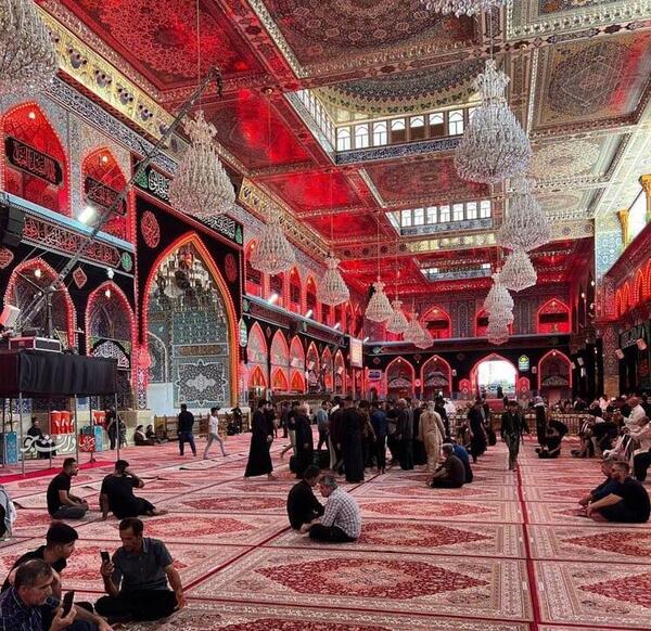 عکس از حرم آقا امام حسین