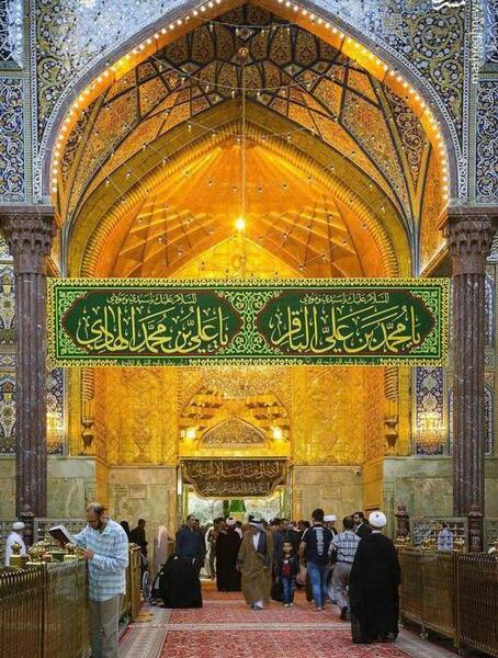 عکس از حرم آقا امام حسین