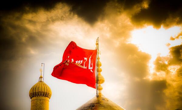 عکس از حرم آقا امام حسین