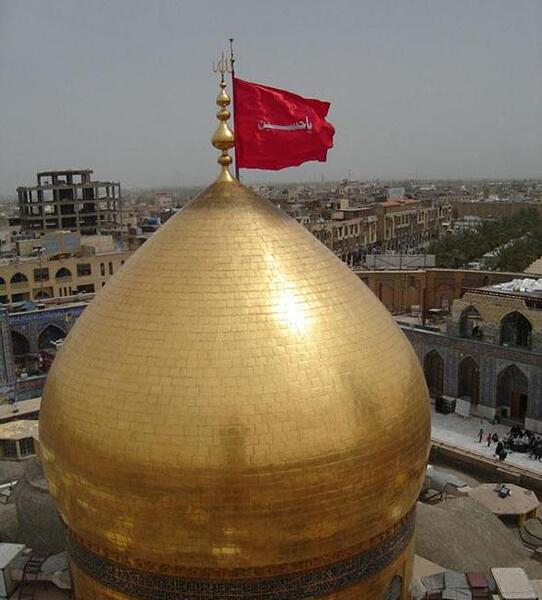 عکس از حرم آقا امام حسین