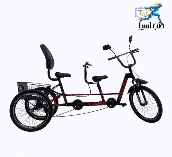 عکس دوچرخه چهار نفره