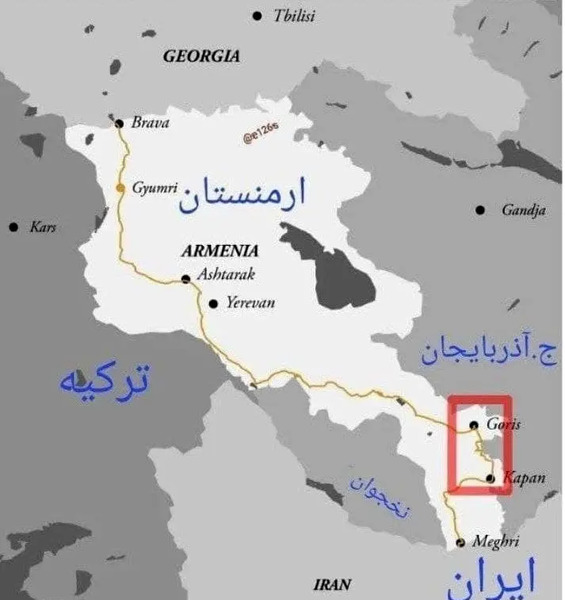 عکس مرز ایران و آذربایجان