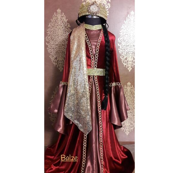 عکس لباس آذری دخترانه