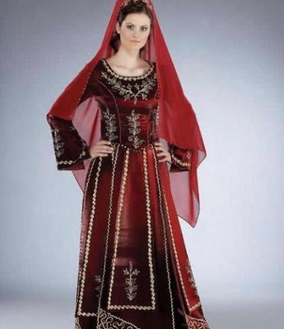 عکس لباس آذری دخترانه