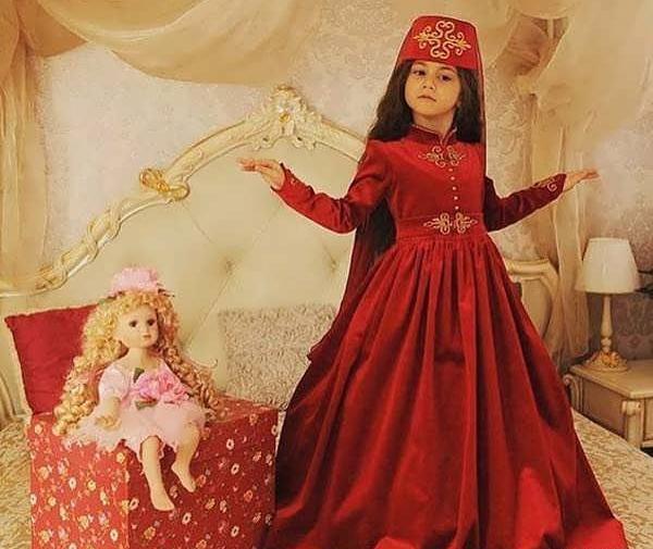 عکس لباس آذری دخترانه