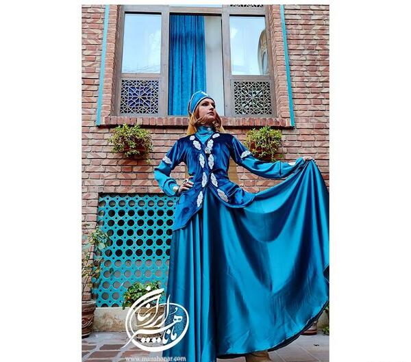 عکس لباس آذری دخترانه