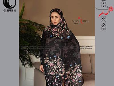 عکس روسری مشکی ساده