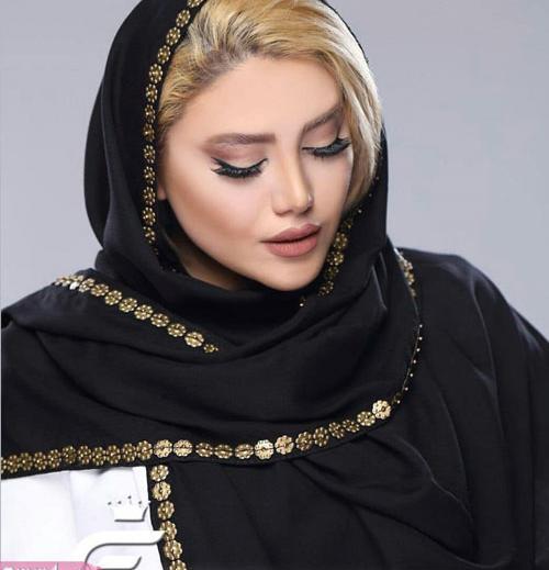 عکس روسری مشکی ساده