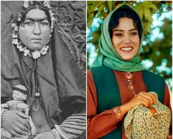 عکس واقعی ننه اشوب در جیران
