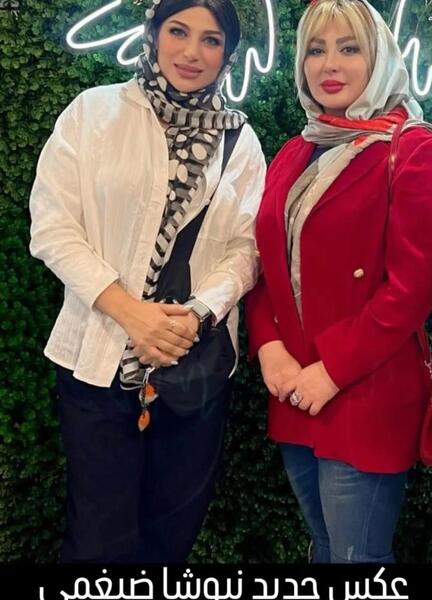 عکس زمستانی نیوشا ضیغمی