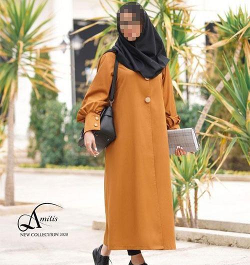 عکس پالتو رنگ شتری