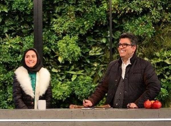 عکس مجری زن حالا خورشید