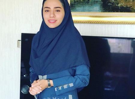عکس مجری زن حالا خورشید