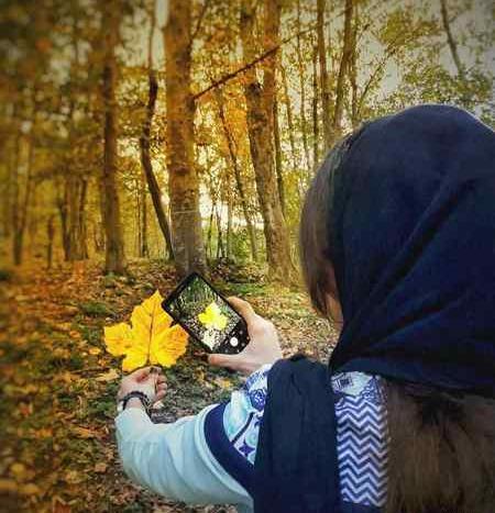 عکس متحرک پاییزی برای پروفایل