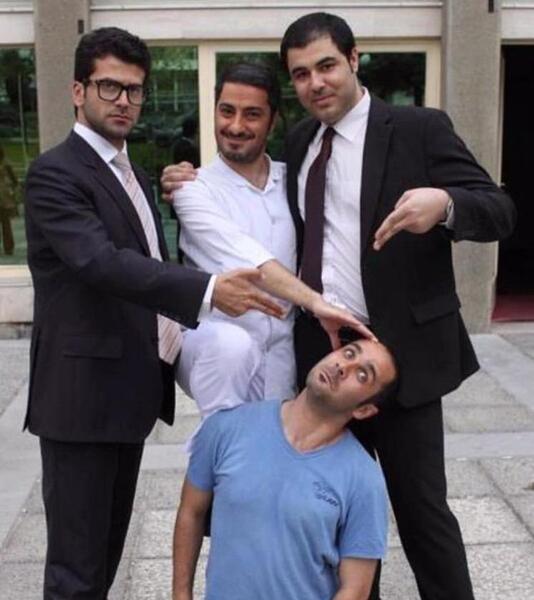 عکس خانواده ی روزبه حصاری