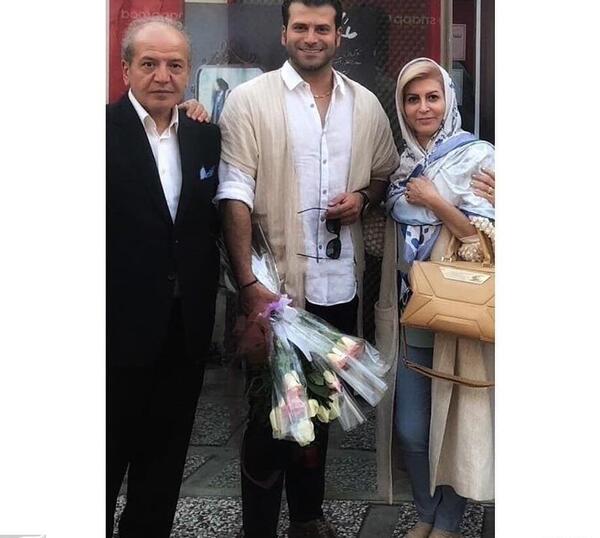 عکس خانواده ی روزبه حصاری