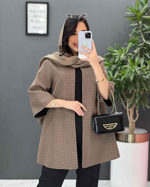 عکس مدل مانتو جلو باز یقه گرد