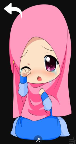 عکس با حجاب کیوت