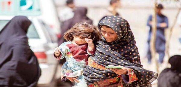 عکس دختر بلوچ با ماسک
