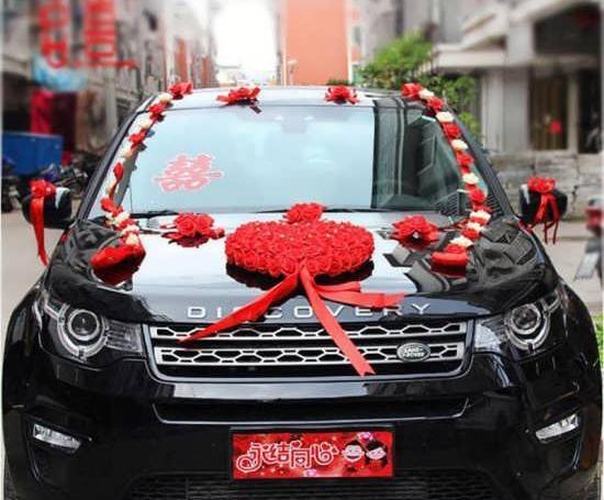 عکس ماشین عروس سانتافه مشکی