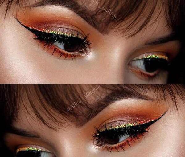 عکس نوشته دختر چشم قهوه ای