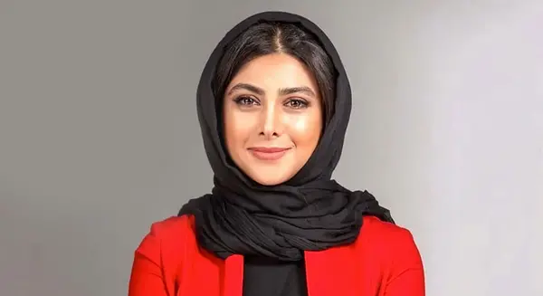 عکس مجری آزاده صمدی