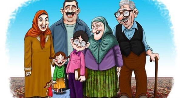 عکس با حجاب مادر و فرزند