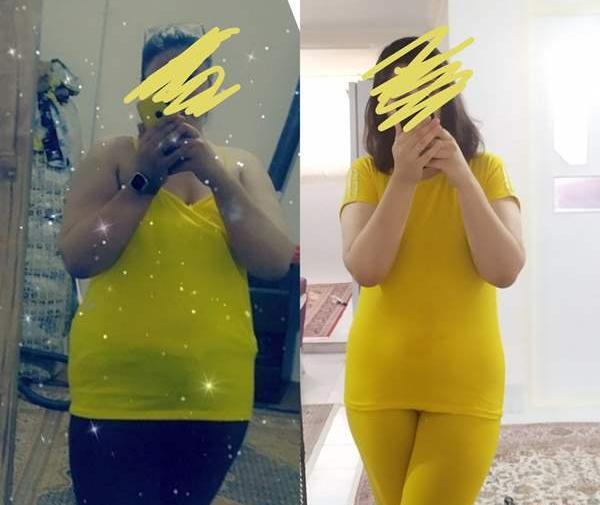 عکس کاهش وزن نی نی سایت